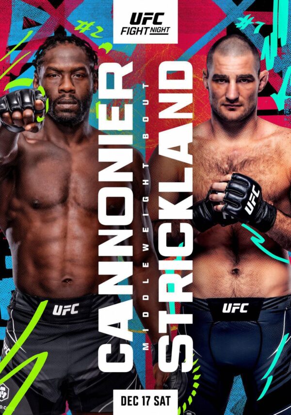 UFC Fight Night 216; Cannonier vs. Strickland Poster