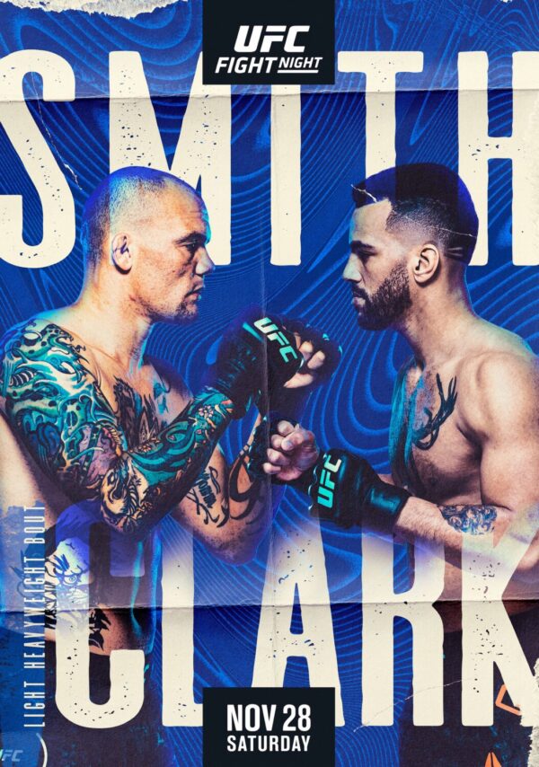 UFC Fight Night; Smith vs. Clark Poster