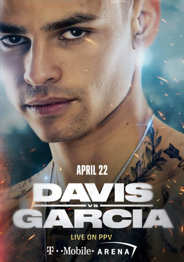 GERVONTA TANK DAVIS vs. RYAN GARCIA Fight 2023 Poster Print