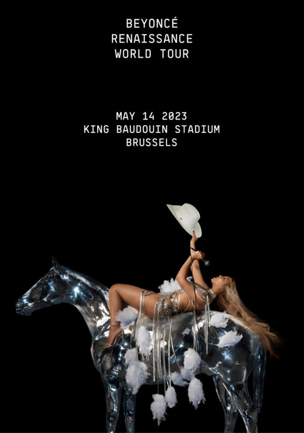 BEYONCÉ Renaissance 2023 World Tour: Brussels, BE @ King Baudouin Stadium Poster Print