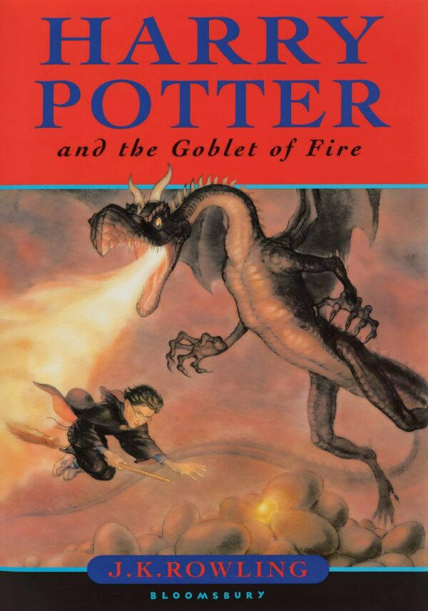 Harry Potter and the Goblet of Fire - Book Cover Poster Print