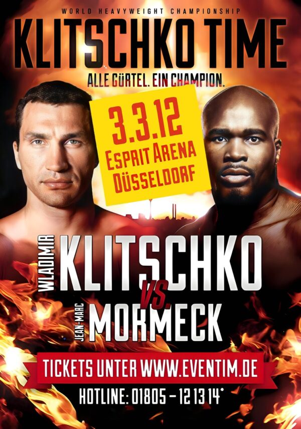 Wladimir Klitschko vs. Jean-Marc Mormeck Fight Poster