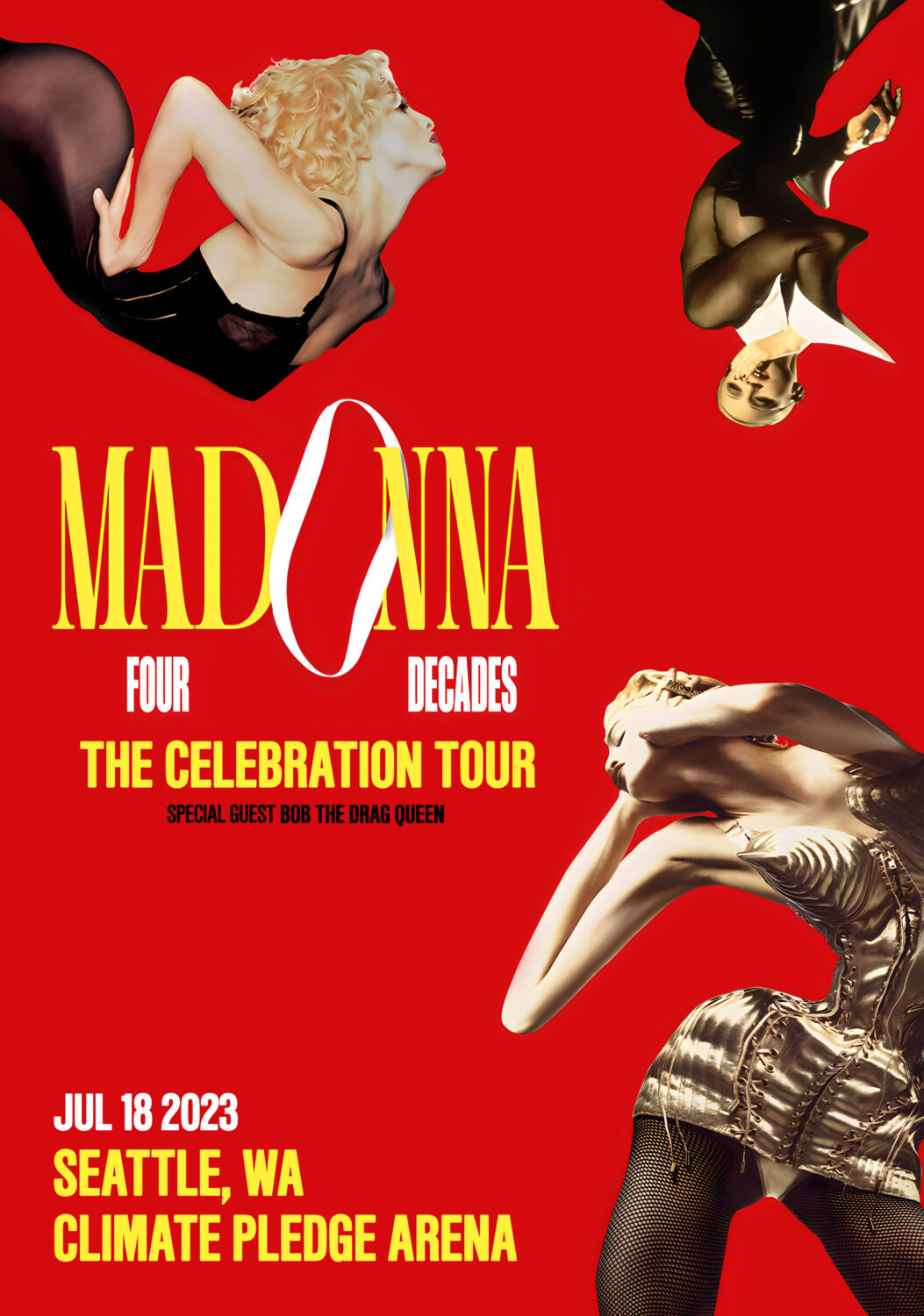 MADONNA The Celebration 2023 North America Tour Seattle