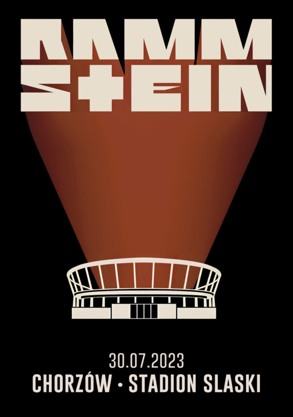 RAMMSTEIN Europe 2023 Stadium Tour: Poland, Chorzów, Stadion Śląski Poster Print