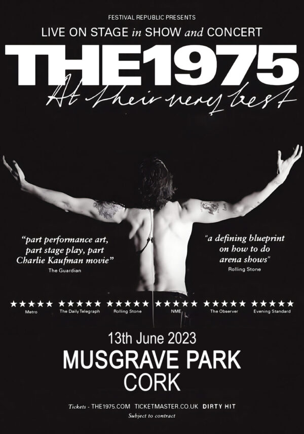 THE 1975 At Their Very Best Tour: Musgrave Park, Cork - 13 June 2023 Poster Print