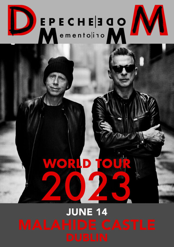 DEPECHE MODE Memento Mori 2023 Tour: DUBLIN Malahide Castle Poster Print