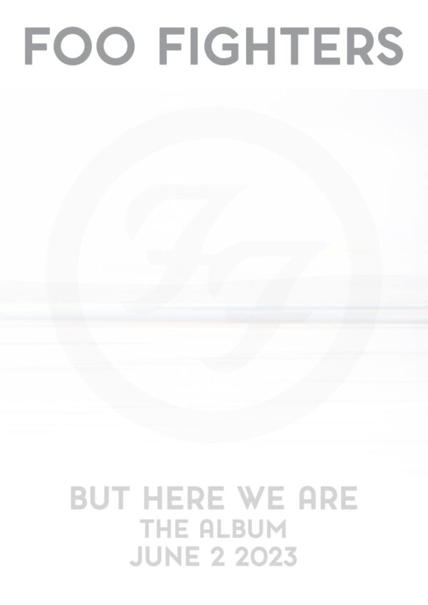 FOO FIGHTERS But Here We Are - The Album Poster Print