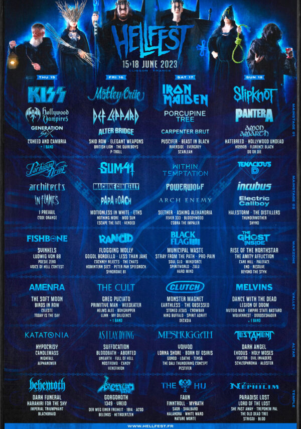 HELLFEST June 2023 - France Poster Print