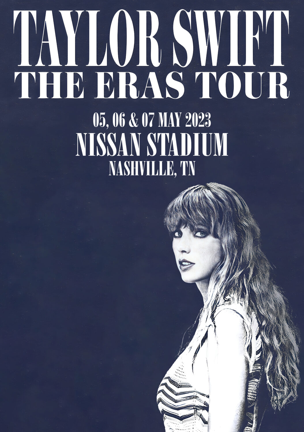 Taylor Swift The Eras Tour 2023 Poster - Unleash Your Creativity