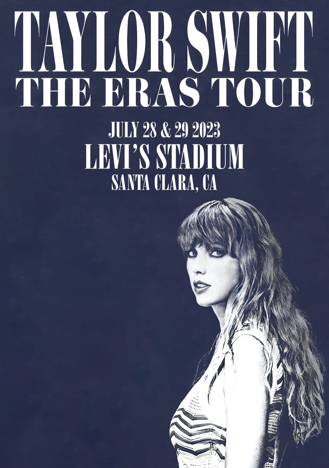 Taylor Swift The Eras Tour 2023 Poster, The Eras Tour Poster, Taylor  Vintage2023