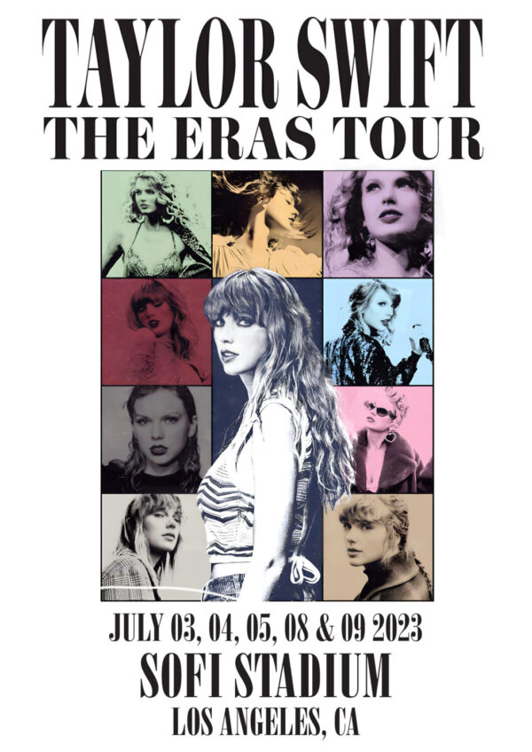 Taylor Swift Posters  The Eras 2023/2024 World Tour Posters Print