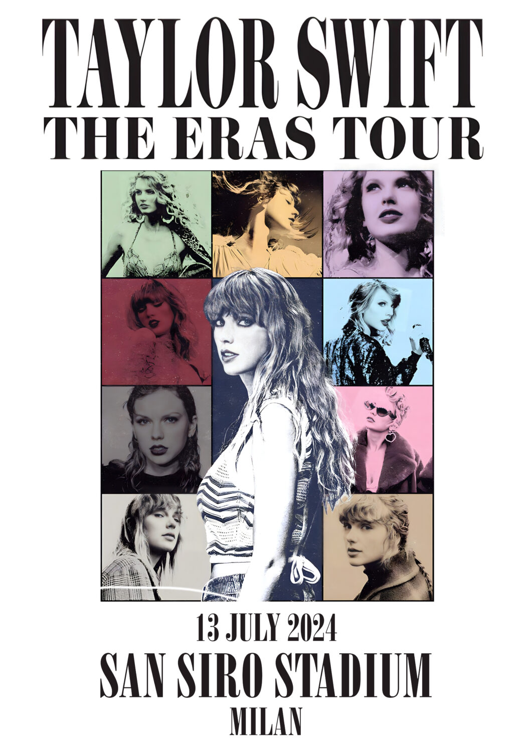 eras tour milan stadium