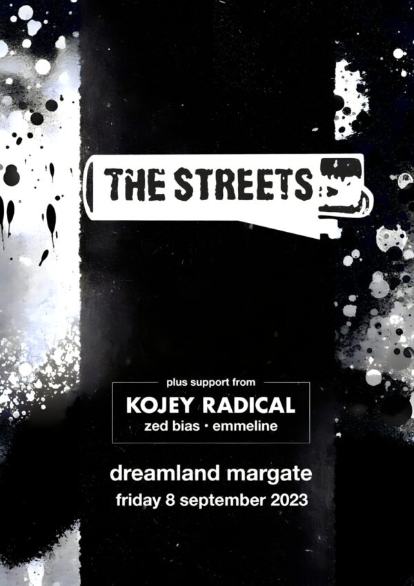 THE STREETS Dreamland Margate - 8 September 2023 Poster Print