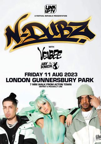 N-DUBZ Live Tour: LONDON Gunnersbury Park - August 2023 Poster Print