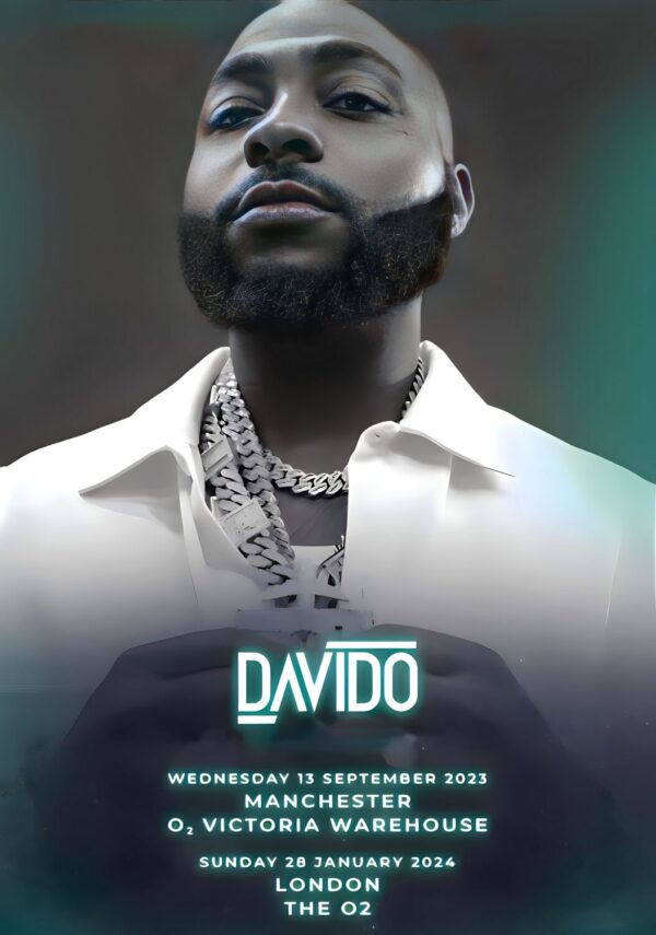 DAVIDO Timeless 2023 UK Tour: MANCHESTER - LONDON Poster Print