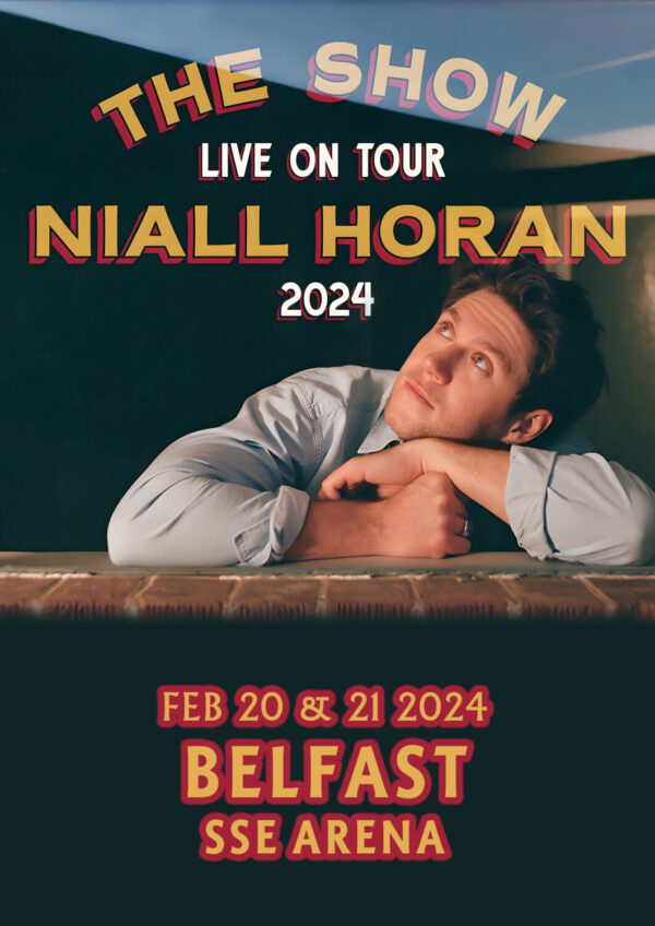 NIALL HORAN The Show Live on Tour 2024: BELFAST SSE Arena Poster Print