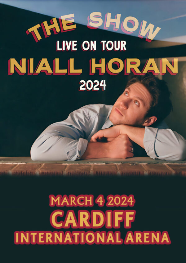NIALL HORAN The Show Live on Tour 2024: CARDIFF International Arena Poster Print
