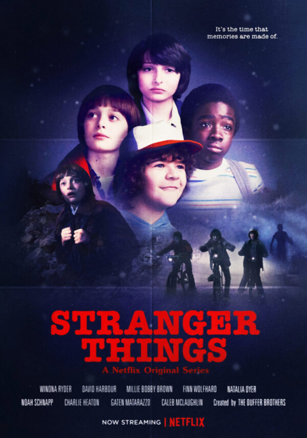 STRANGER THINGS TV Show Poster Print