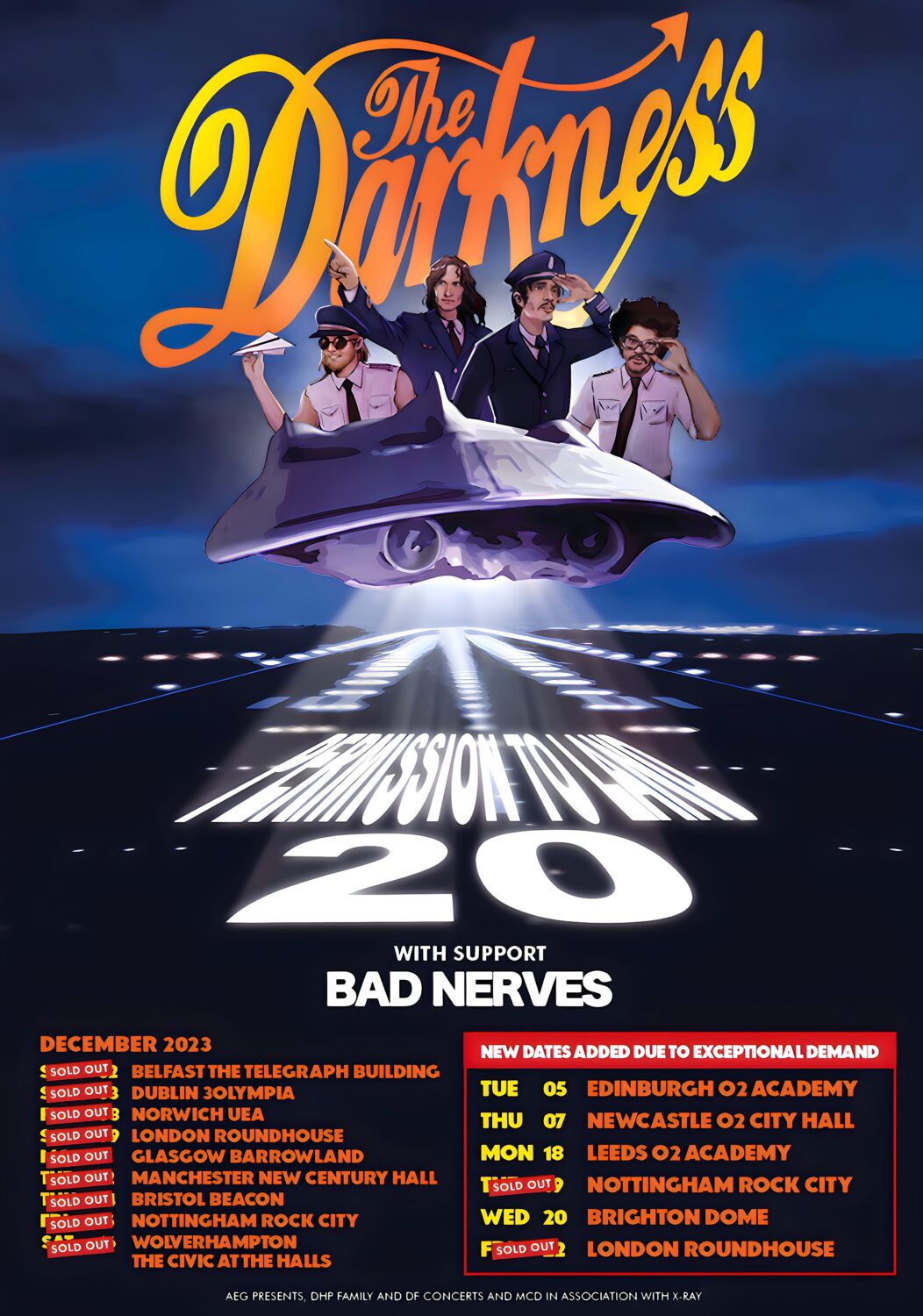 The Darkness Nz Tour 2025 Verna Horvath