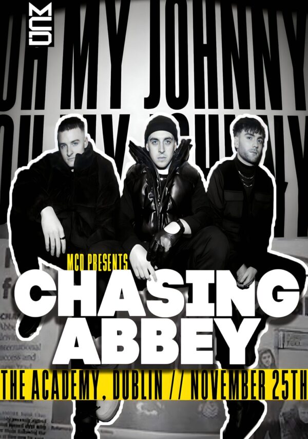 CHASING ABBEY Talk To Me 20223 Tour: DUBLIN The Academy Poster Print