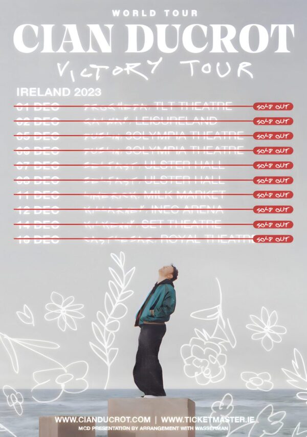 CIAN DUCROT Victory 2023 Ireland Tour Poster Print