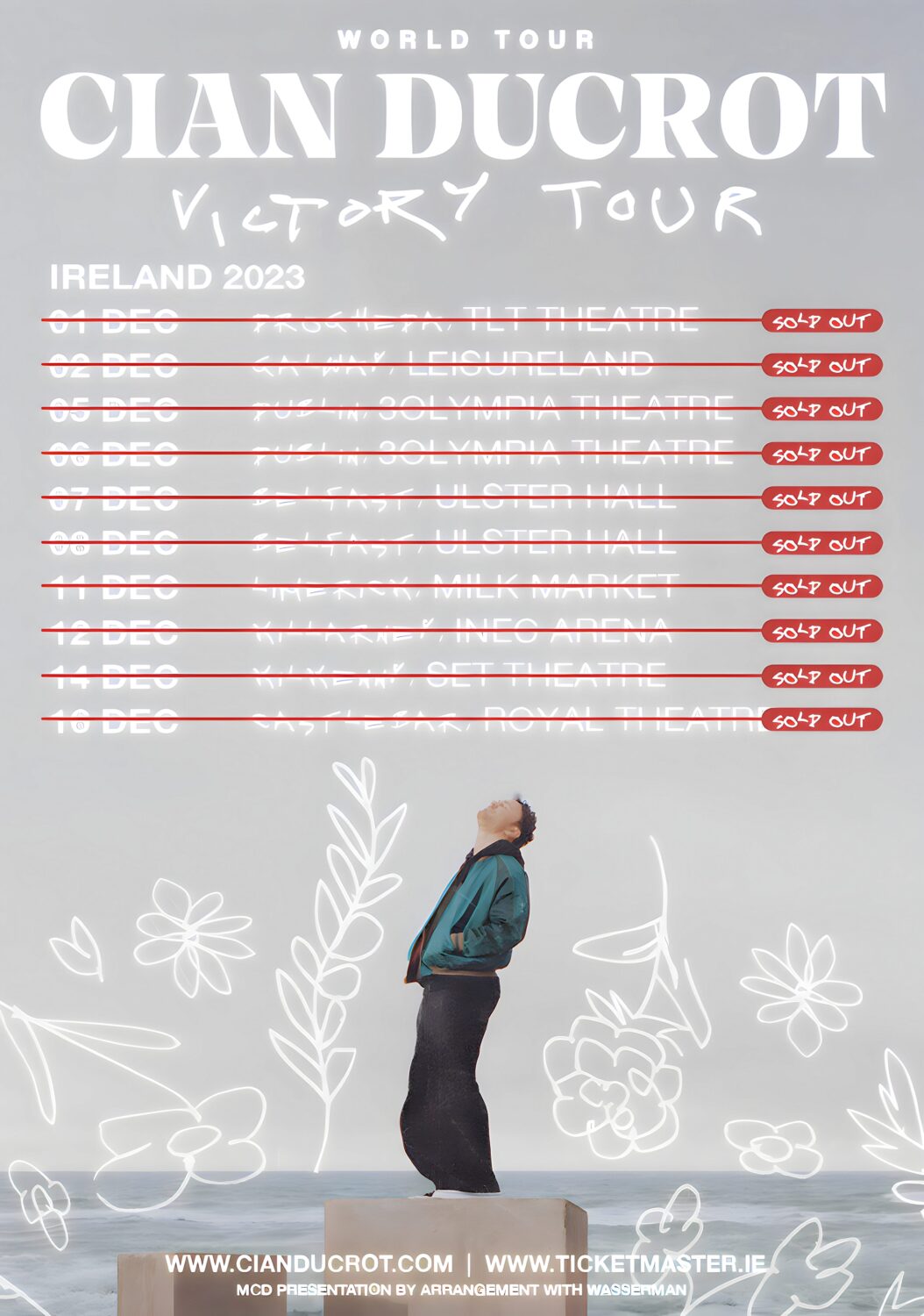 CIAN DUCROT Victory 2023 Ireland Tour Poster Print cian-ducrot-victory-2023-ireland-tour-poster-print