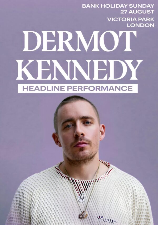 DERMOT KENNEDY Sonder 2023 Tour: LONDON Victoria Park Poster Print