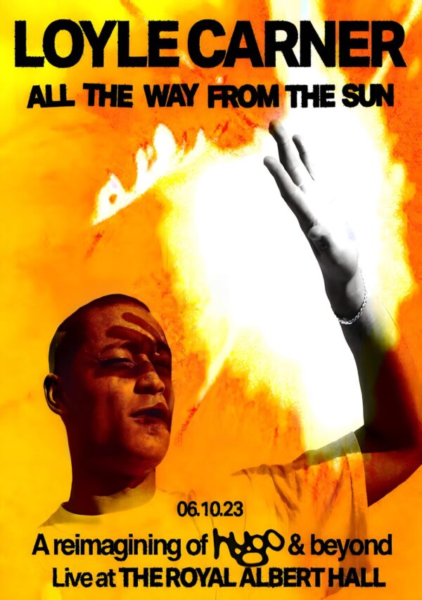 LOYLE CARNER All The Way From The Sun Sun 2023 Tour: LONDON Royal Albert Hall Poster Print