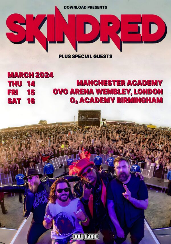 SKINDRED Smile March 2024 UK Tour Poster Print
