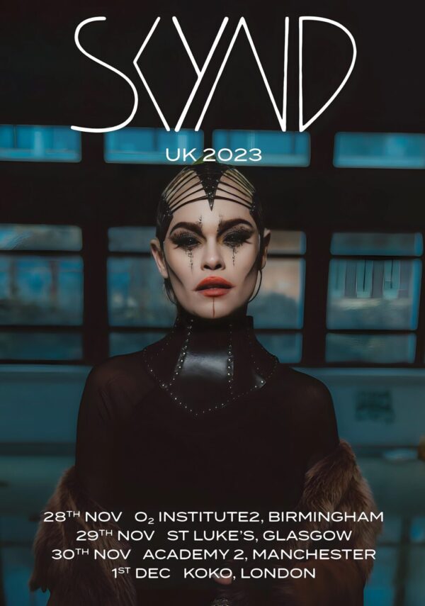 SKYND Chapter V 2023 UK Tour Poster