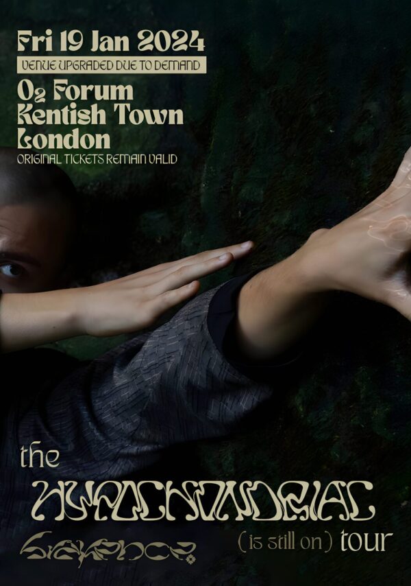 BRAKENCE The Hypochondriac 2024 Tour: LONDON Kentish Town Forum Poster