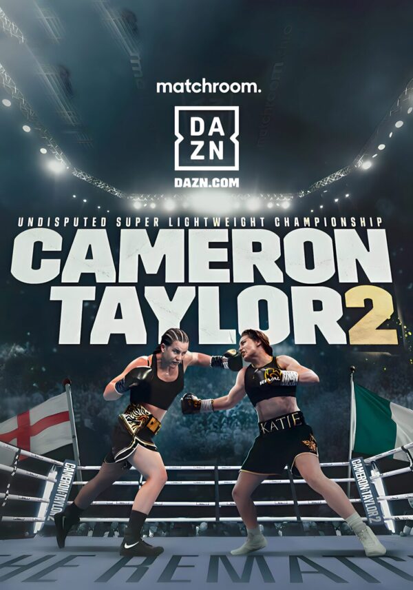 CHANTELLE CAMERON vs. KATIE TAYLOR 2 Boxing Fight 2023 Poster