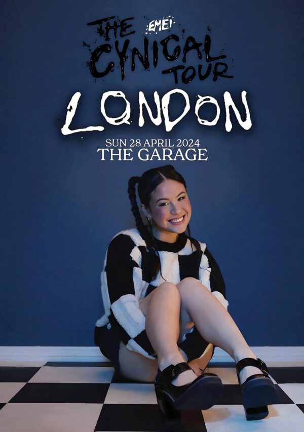 EMEI The Cynical 2024 World Tour: LONDON The Garage Poster