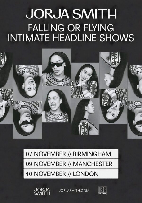 JORJA SMITH Falling or Flower 2023 UK Tour Poster