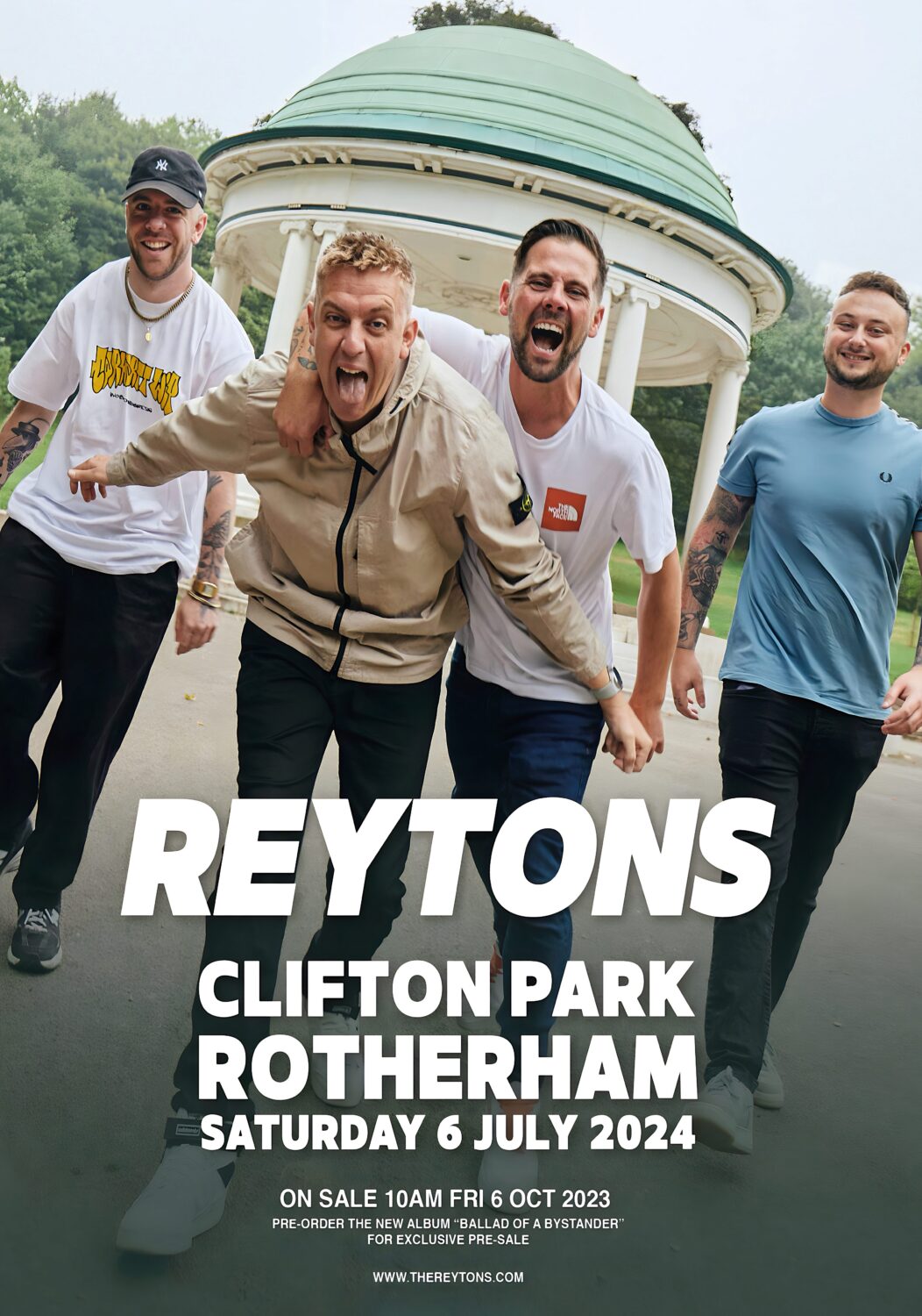 THE REYTONS 2024 Tour ROTHERHAM Poster