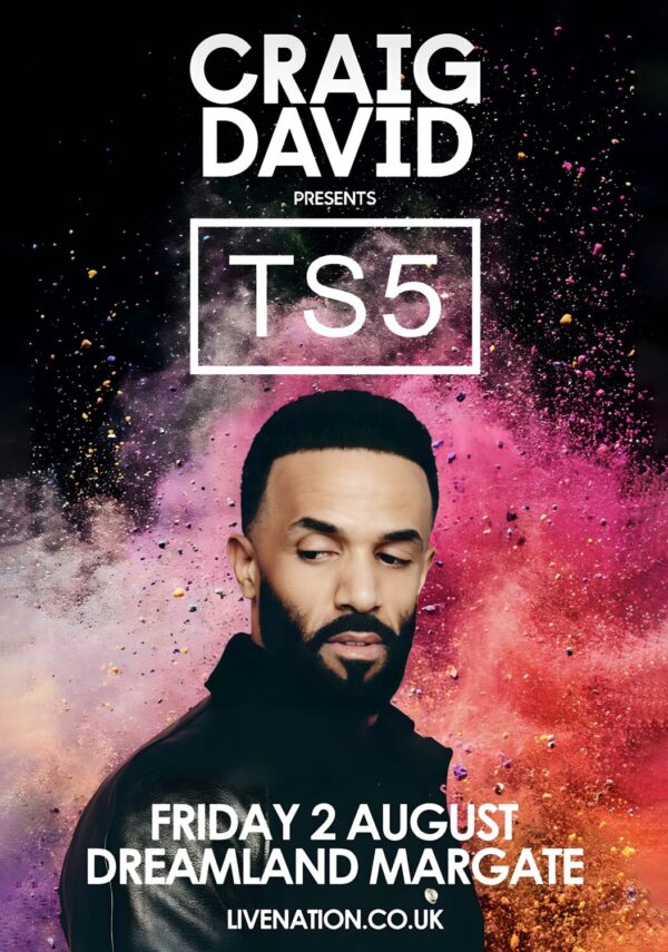 CRAIG DAVID Presents TS5: MARGATE Dreamland Poster