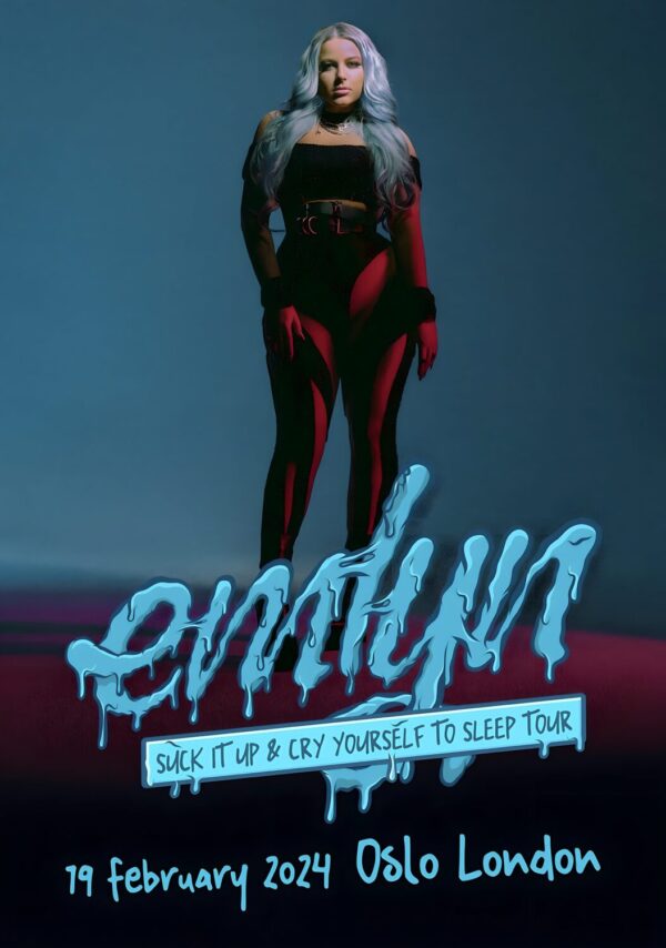 EMLYN Suck It Up & Cry Yourself To Sleep 2024 Tour: LONDON Oslo Poster