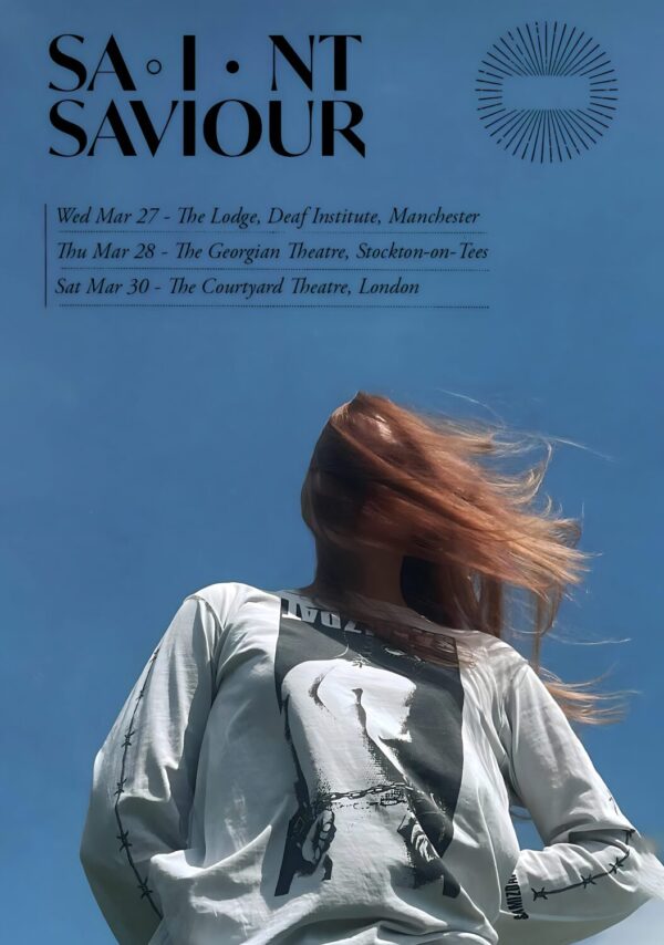 SAINT SAVIOUR Tomorrow Again 2024 UK Tour Poster
