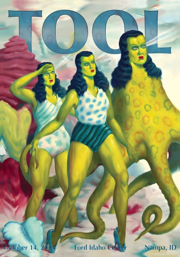 TOOL (band) Fear Inoculum In Concert U.S. Tour: NAMPA Ford Idaho Center Poster