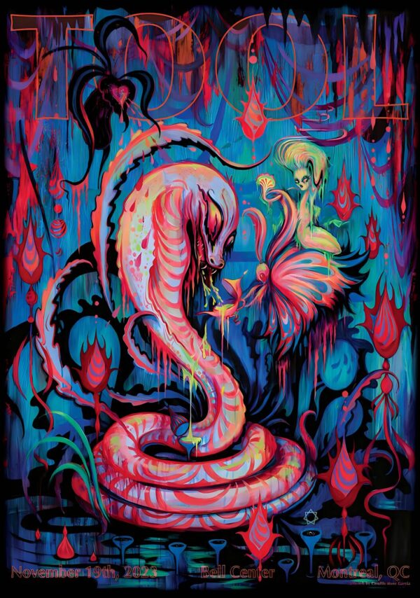 TOOL (band) Fear Inoculum In Concert U.S. Tour: MONTREAL Canada Bell Center Poster Print