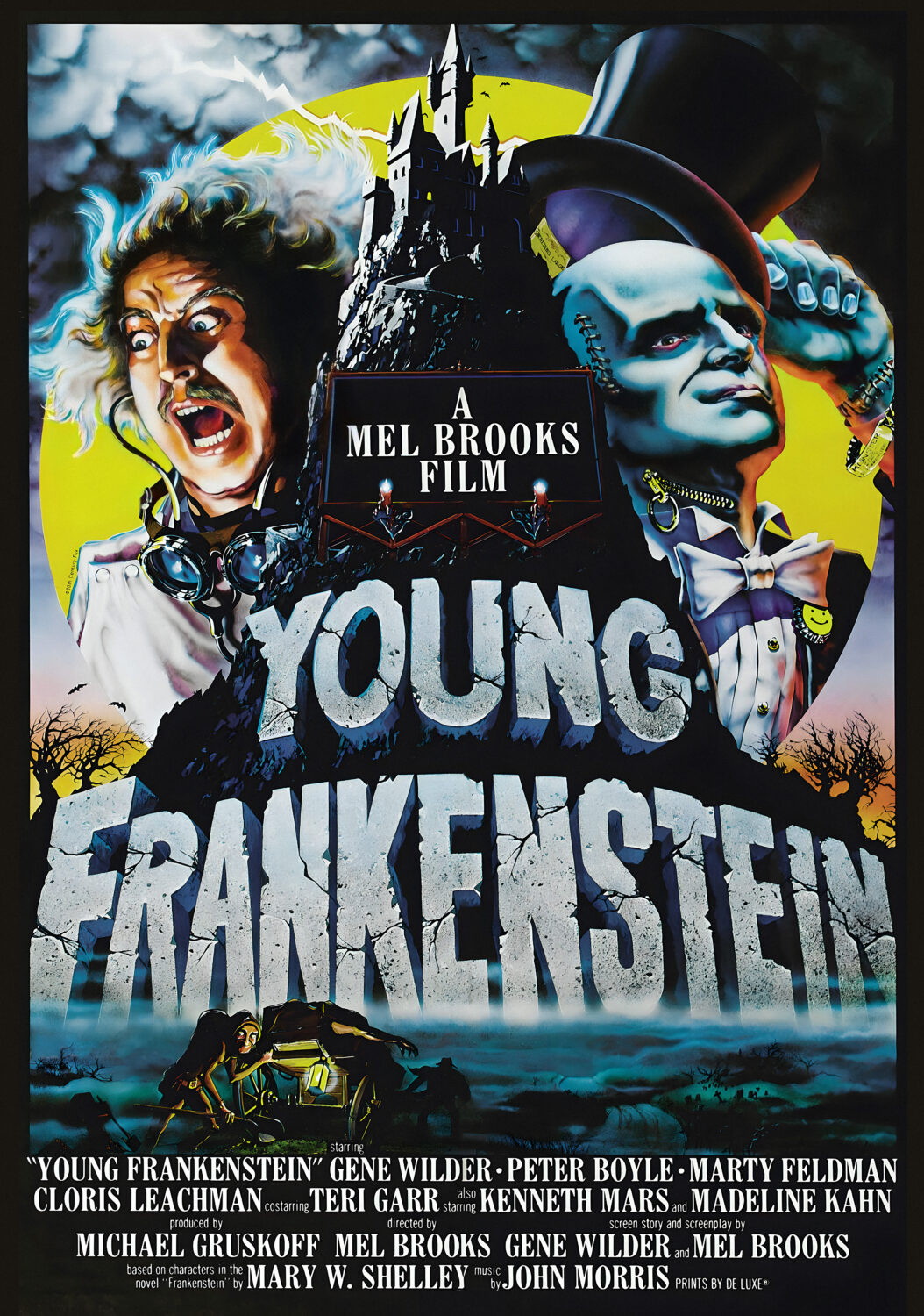 Young Frankenstein Musical Theatre Poster