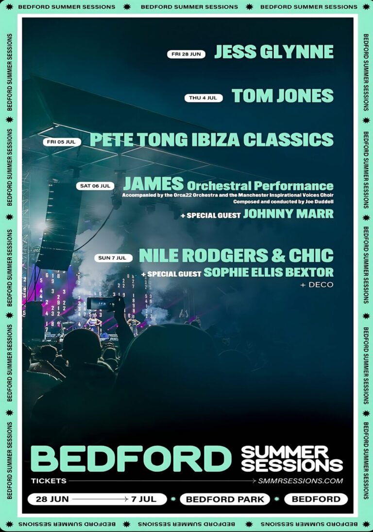 BEDFORD SUMMER SESSIONS 2025 FESTIVAL Poster