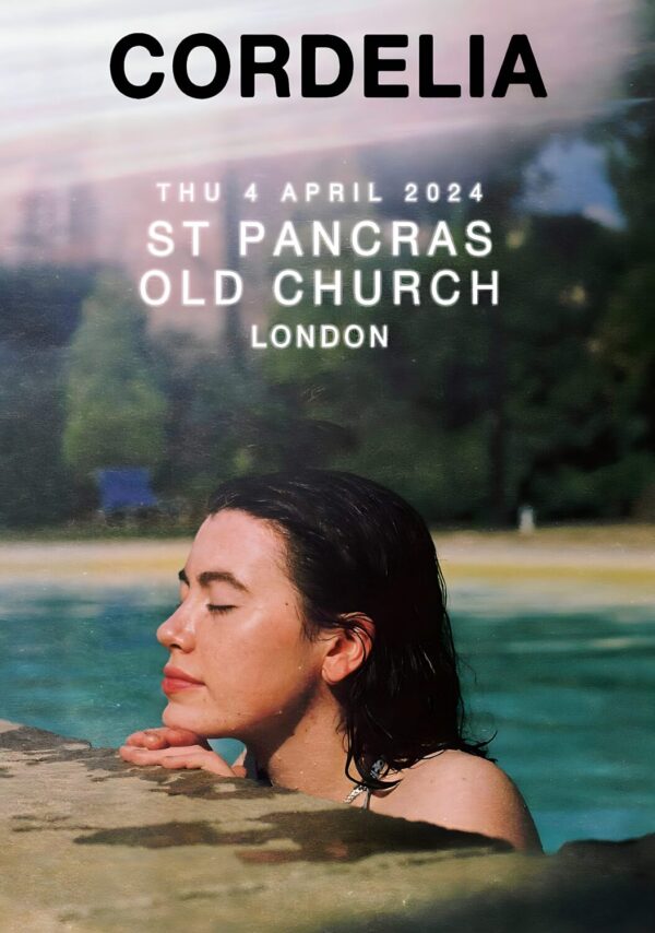 CORDELIA Oorwinningslied 2024 UK Tour: LONDON St. Pancras Old Church - 4 April 2024 Poster