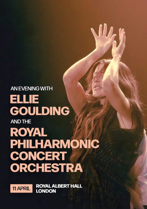 ELLIE GOULDING An Evening With The Royal Philharmonic Concert Orchestra: LONDON Royal Albert Hall - 11 April 2024 Poster