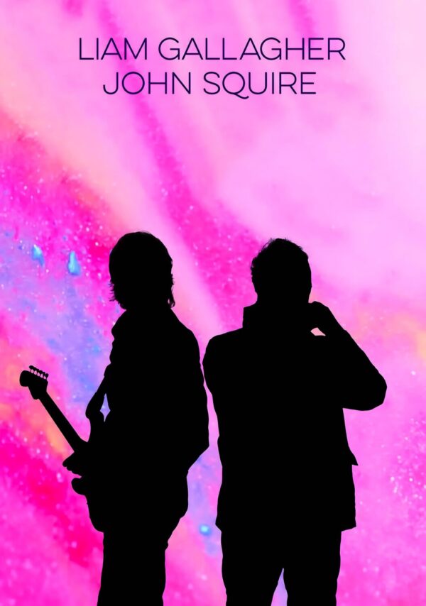 LIAM GALLAGHER & JOHN SQUIRE Just Another Rainbow Poster Print