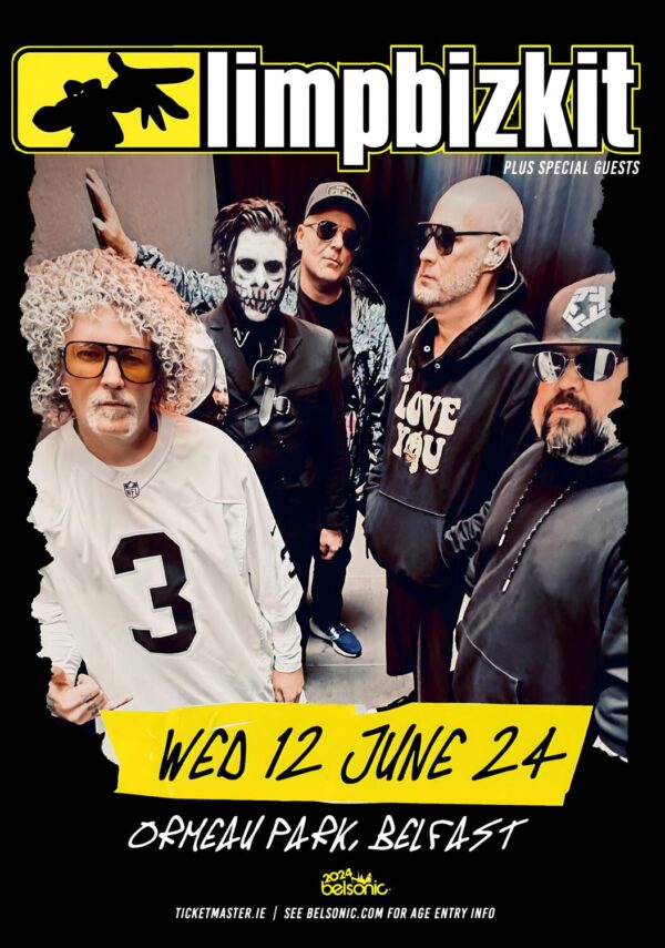LIMP BIZKIT Still Sucks 2024 World Tour: BELFAST Ormeau Park - 12 June 2024 Poster