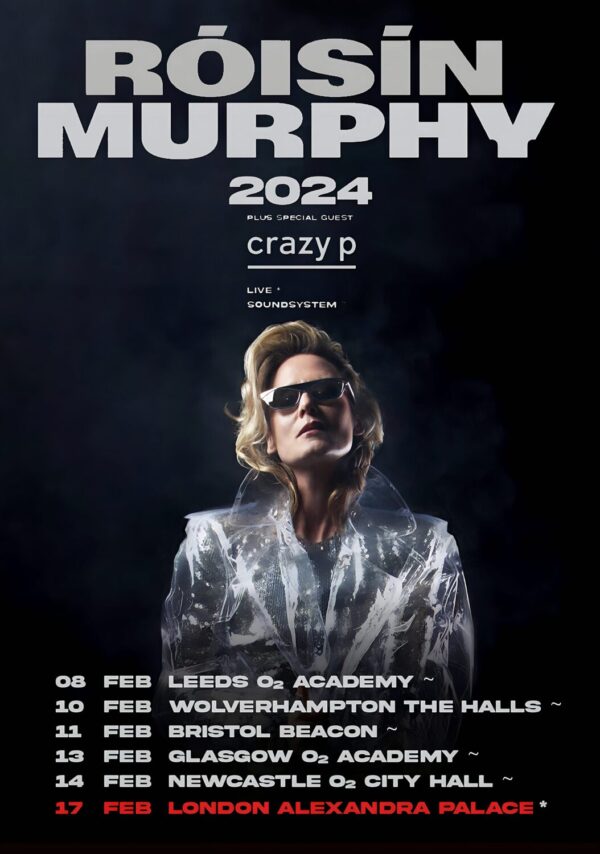 RÓISÍN MURPHY Hit Parade 2024 UK Tour Poster