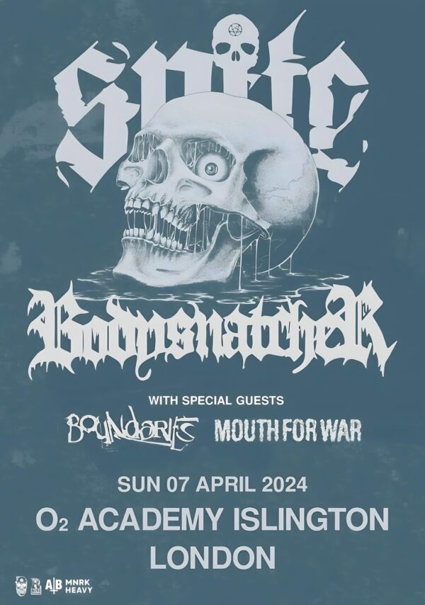 SPITE - BODYSNATCHER Co-Headlining Tour: LONDON O2 Academy Islington - 17 April 2024 Poster