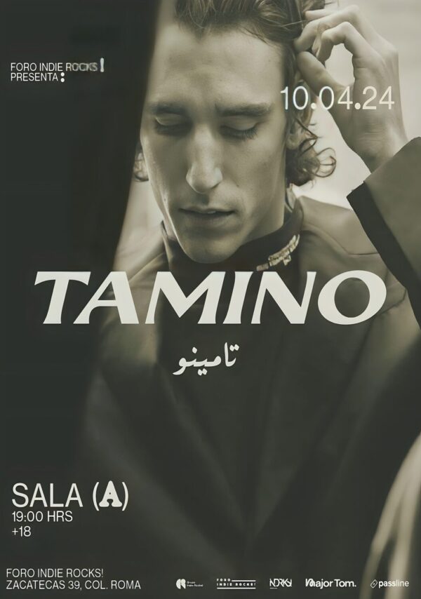 TAMINO Sahar 2024 Mexican Tour Poster