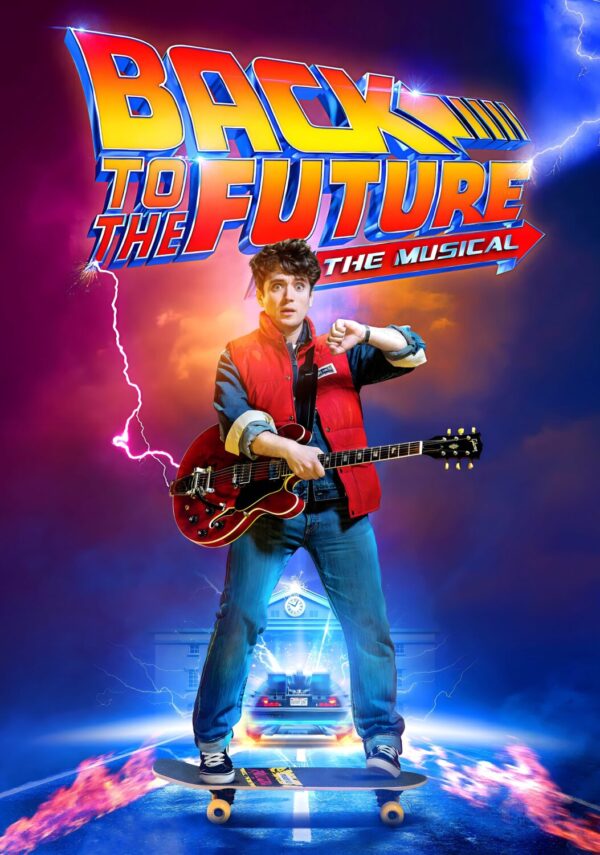 BACK TO THE FUTURE Musical Theatre West End Broadway Poster Print